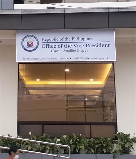 office of the president davao city|Office of the Vice President of the Philippines Davao Satellite Office.